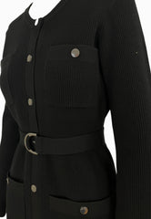 LIU-JO Abito Maglia ECS Nero MF5371MS99E