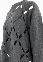 LIU-JO Maglia Chiusa ECS Grigio MF5039MS009