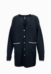 PINKO Cardigan Merino TASMANIA Nero 105451A2Q9
