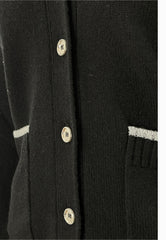 PINKO Cardigan Merino TASMANIA Nero 105451A2Q9