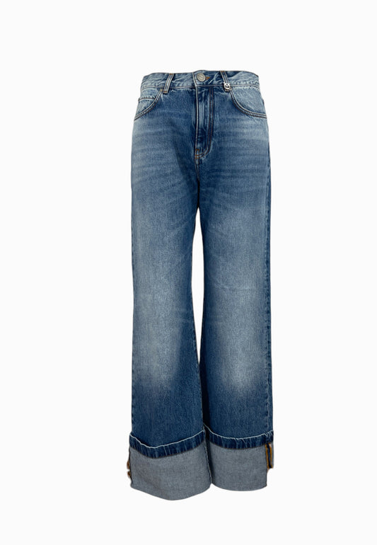 PINKO Jeans Wide Leg WANDA Blu 105541A2RP