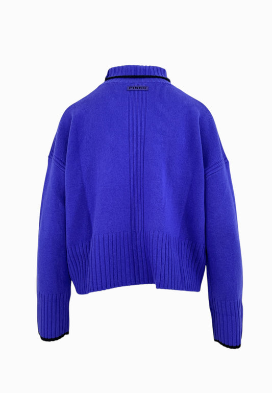PINKO Maglia Lana FALKLAND Viola 105446A2Q9