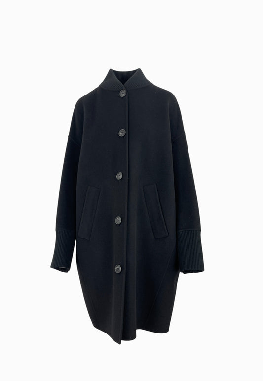PINKO Cappotto Panno CERTOSA Nero 105404A1ZQ