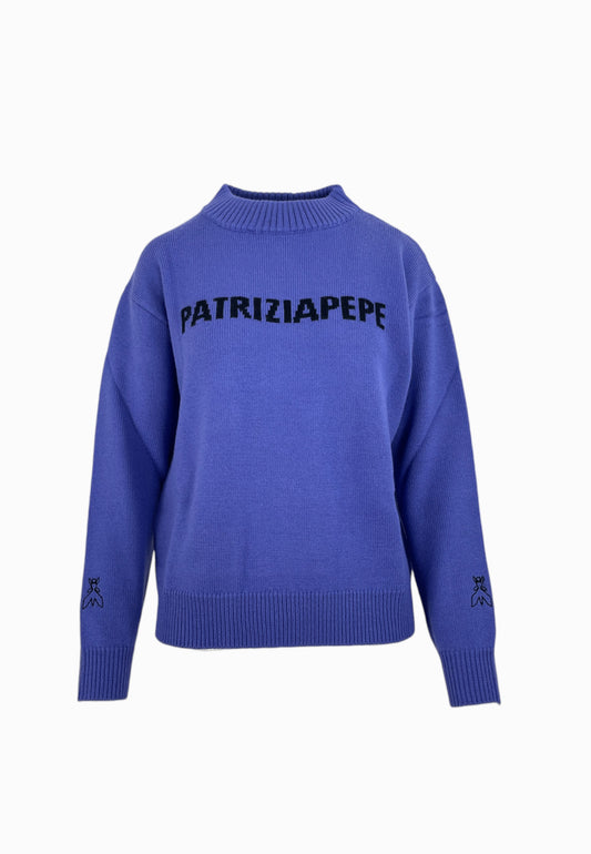 PATRIZIA PEPE Maglia Viola 8K0335K282