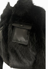 LIU-JO Blouson C/Dettaglio Nero CF5185E1037