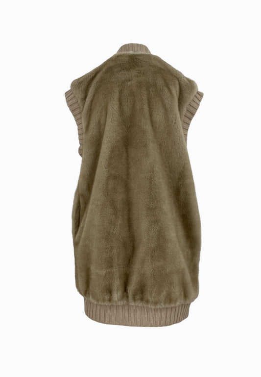 PINKO GENOVESE GILET BEIGE 105402A2PI C60