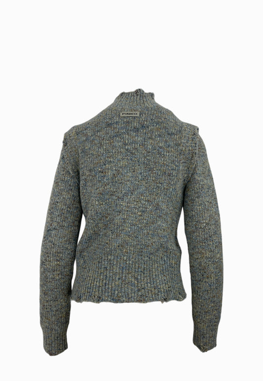 PINKO PROUD MARY MAGLIA GRIGIO 105968A2YB VGC