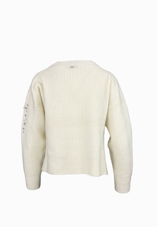 LIU-JO MAGLIA WHITE CF5150MA74Q X0256