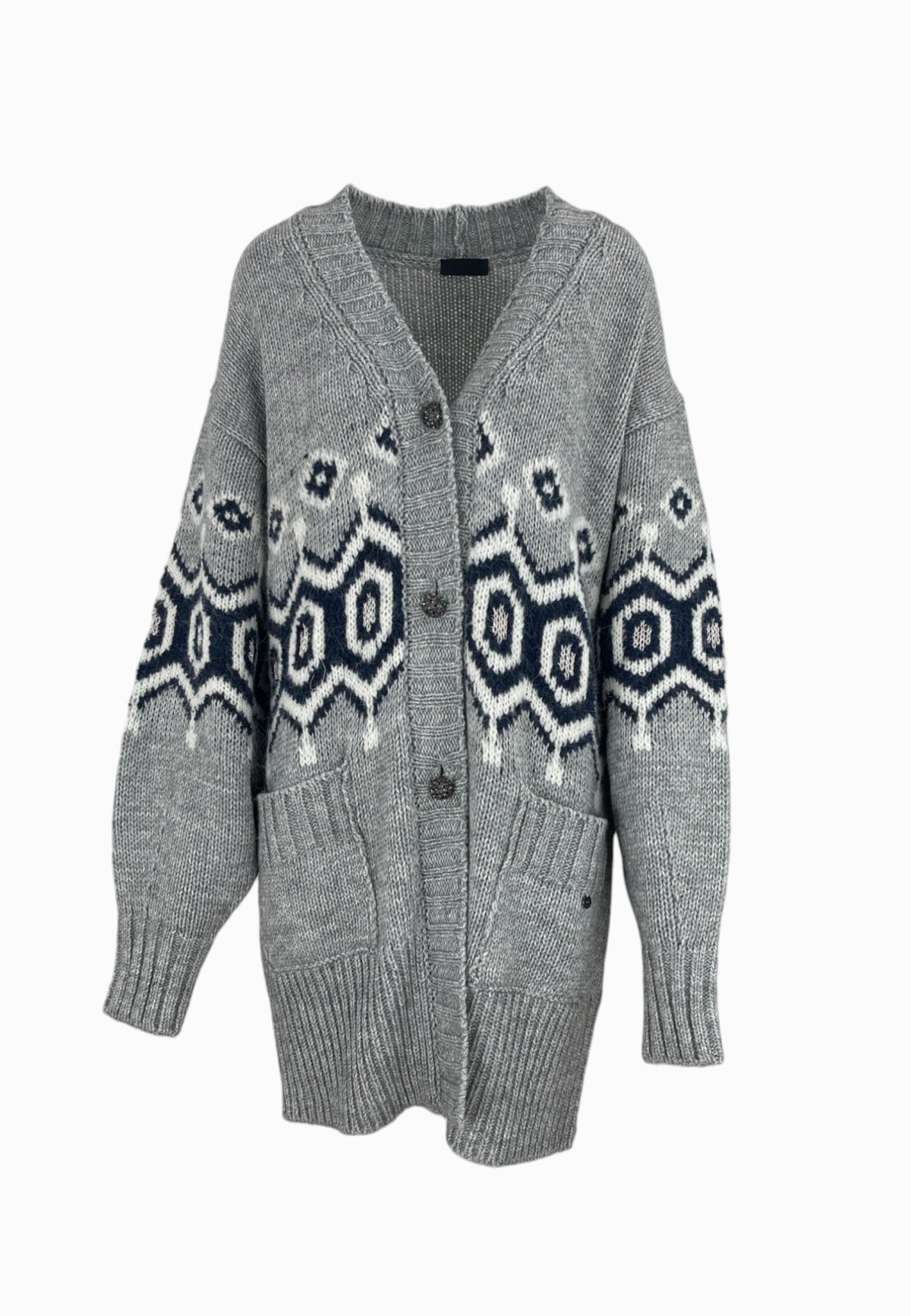 LIU-JO MAGLIA GREY CF5178MA657 C3770