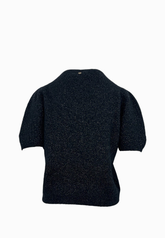 LIU-JO MAGLIA NERO LUX CF5381MA86Q A3836