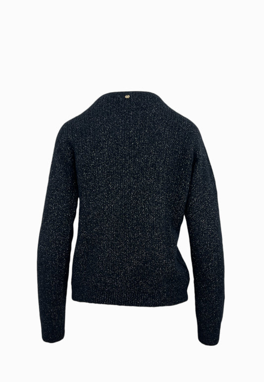 LIU-JO MAGLIA NERA LUX CF5389MA86Q A3836