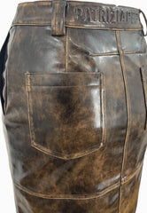 PATRIZIA PEPE Gonna Marrone 8G0463E064