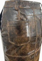 PATRIZIA PEPE Gonna Marrone 8G0463E064