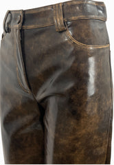 PATRIZIA PEPE Pantaloni Marrone 8P0758E064