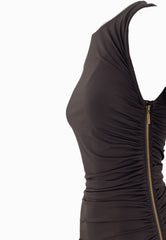 MICHEAL KORS ABITO ELASTICIZZATO CIOCCOLATO