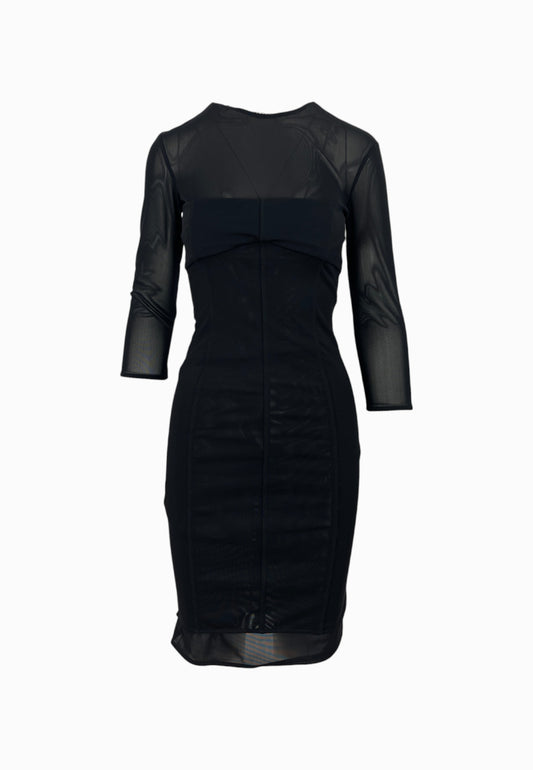 PINKO GIOSTRA ABITO NERO 105548A2Q3 Z99