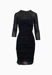PINKO GIOSTRA ABITO NERO 105548A2Q3 Z99