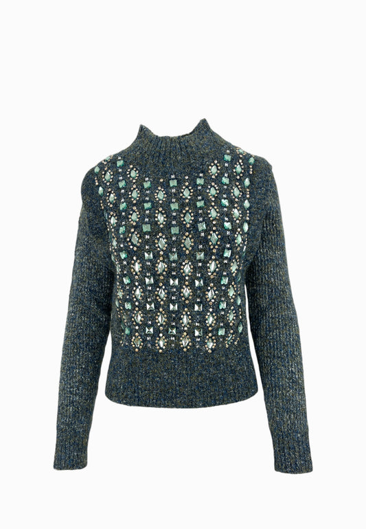 PINKO MIRROR IMAGE MAGLIA GRIGIO 105971A2YC IG1