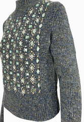 PINKO MIRROR IMAGE MAGLIA GRIGIO 105971A2YC IG1