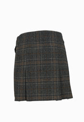 PINKO CONSOLATA GONNA CHECK MULTI BEIGE