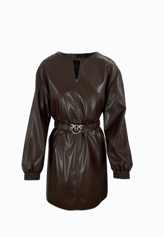 PINKO Abito Tessuto SFUMATO Marrone 105587A2P4