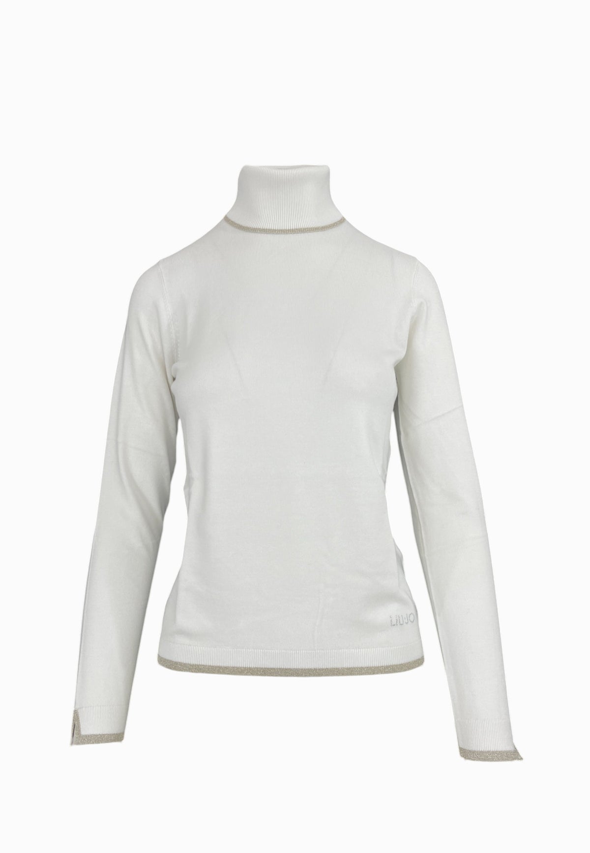 LIU-JO MAGLIA DOLCEVITA BIANCO