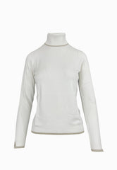 LIU-JO MAGLIA DOLCEVITA BIANCO