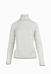 LIU-JO MAGLIA DOLCEVITA BIANCO