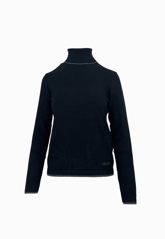 LIU-JO MAGLIA DOLCEVITA NERO