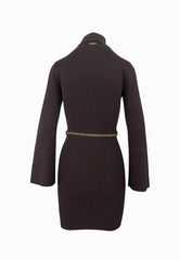 MICHAEL KORS Abito Viscosa Marrone MF583C633D