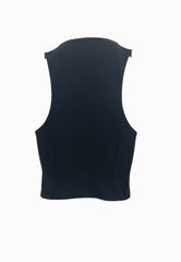 PATRIZIA PEPE GILET NERO