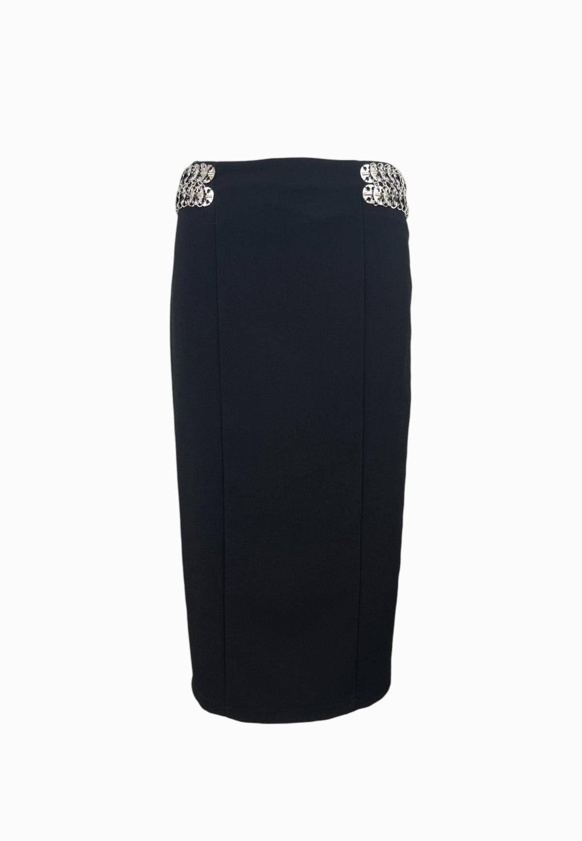 PINKO CHELA GONNA CREPE NERA