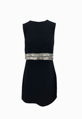 PINKO AMALUR ABITO CREPE NERO