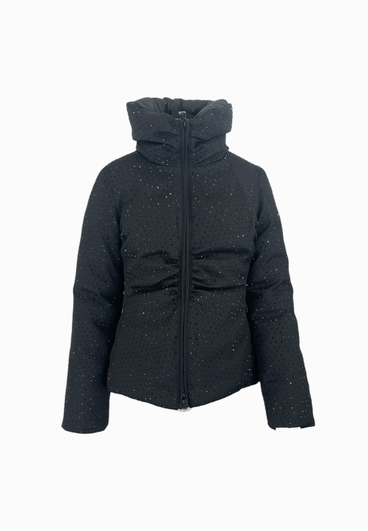 PINKO NITA GIUBBINO NERO STRASS