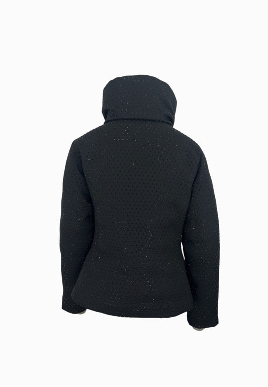 PINKO NITA GIUBBINO NERO STRASS