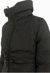 PINKO NITA GIUBBINO NERO STRASS