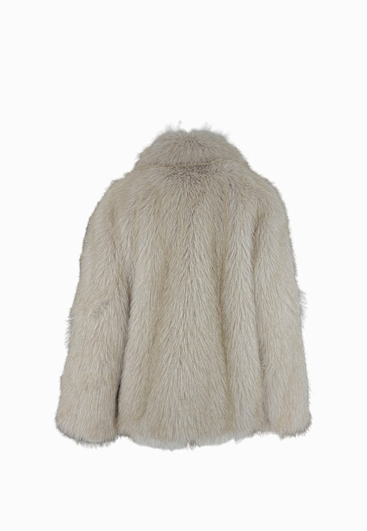 LIU-JO ECOPELLICCIA BEIGE