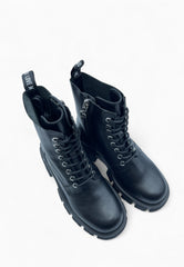 LOVE MOSCHINO ANFIBIO NERO LISCIO