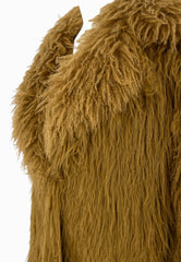 PATRIZIA PEPE ECOPELLICCIA MONGOLIA URBAN BEIGE