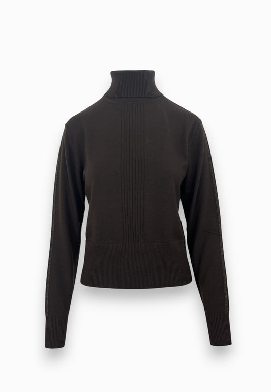 PATRIZIA PEPE MAGLIA CHOCOLATE