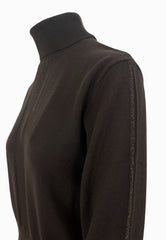 PATRIZIA PEPE MAGLIA CHOCOLATE