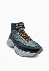 LOVE MOSCHINO SNEAKER TRACCHING MULTI MARRONE