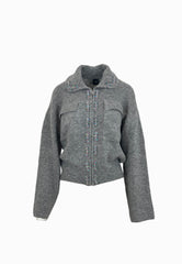 PINKO LADY GIACCA CONFORT WOOL GRIGIO