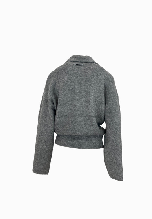 PINKO LADY GIACCA CONFORT WOOL GRIGIO