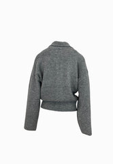 PINKO LADY GIACCA CONFORT WOOL GRIGIO