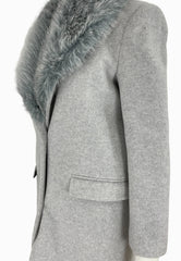 PATRIZIA PEPE CAPPOTTO LUNGO GRIGIO