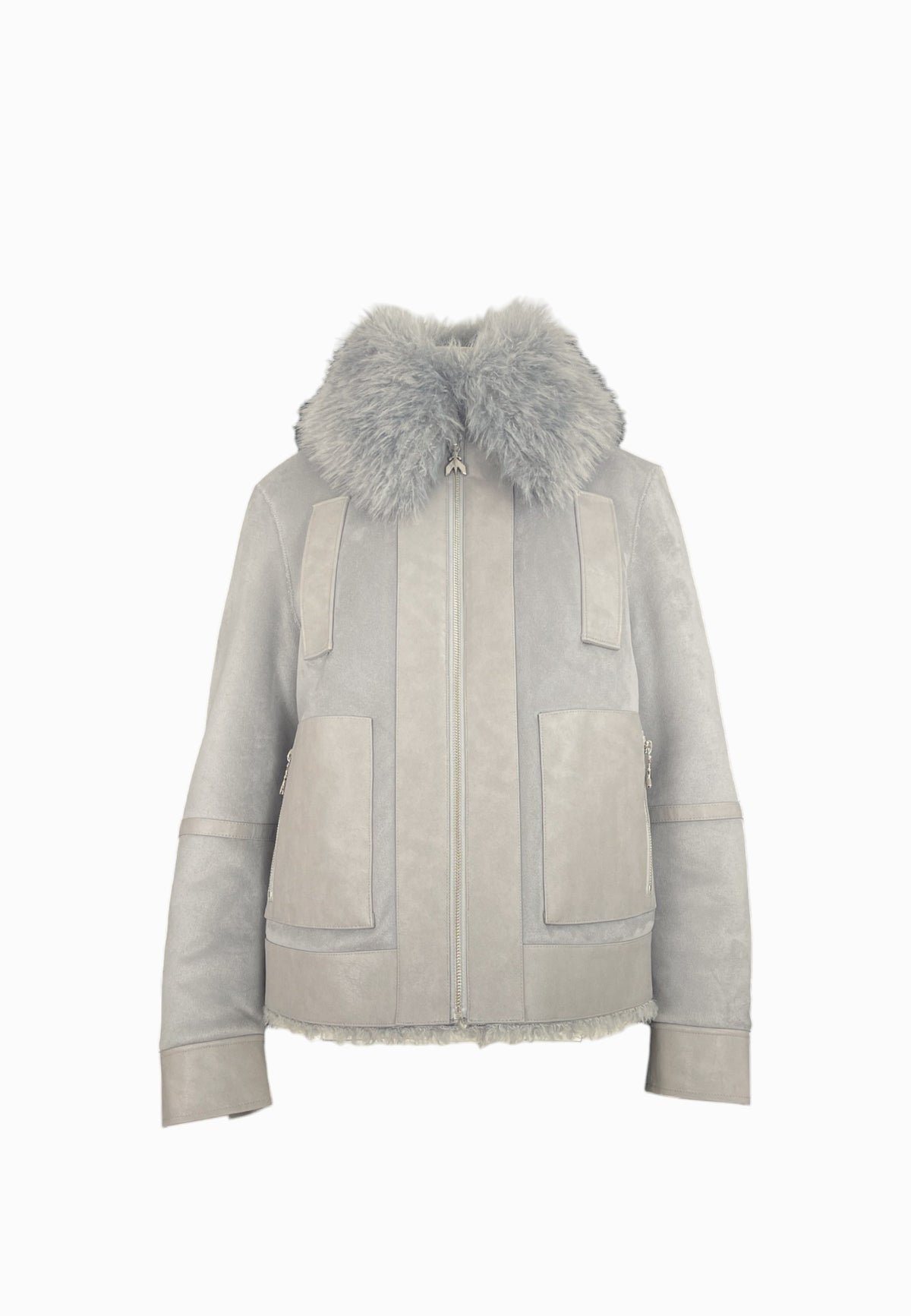 PATRIZIA PEPE ECOMONTONE GRIGIO