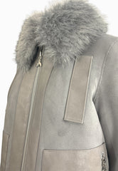 PATRIZIA PEPE ECOMONTONE GRIGIO