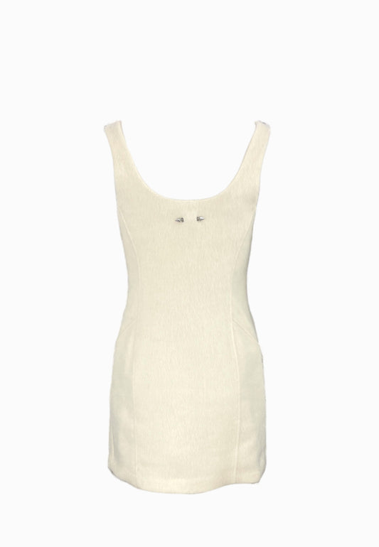 PATRIZIA PEPE ABITO WOOLY WHITE