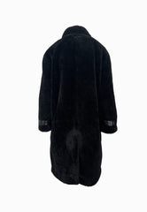 LIU-JO CAPPOTTO TEDDY NERO